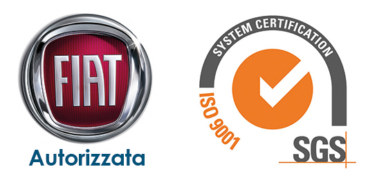 Carrozzeria autorizzata Fiat. Certificata iso 9001 SGS