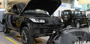 Riparazione fuoristrada Range Rover - Land Rover Defender